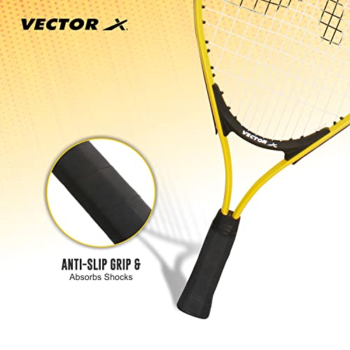 Image of Vector X VXT-520 Adult Recreational Tennis Rackets, Super Lightweight Tennis Racquets for Student,Training,Tennis and Beginners, Outdoor Games (21 inch, 3 /4 Cover)