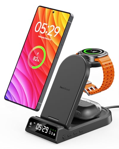 Station de charge 3 en 1 pour Galaxy S25 et Watch 8, fini les câbles pour charger le S24/S23 Ultra