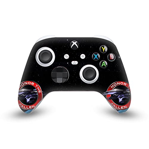 Head Case Designs Oficjalnie Licencjonowany EA Bioware Mass Effect Normandia SR1 Grafika Naklejka Winylu Skóry Naklejka Pokrywa Kompatybilny z Xbox Series X/S Controller