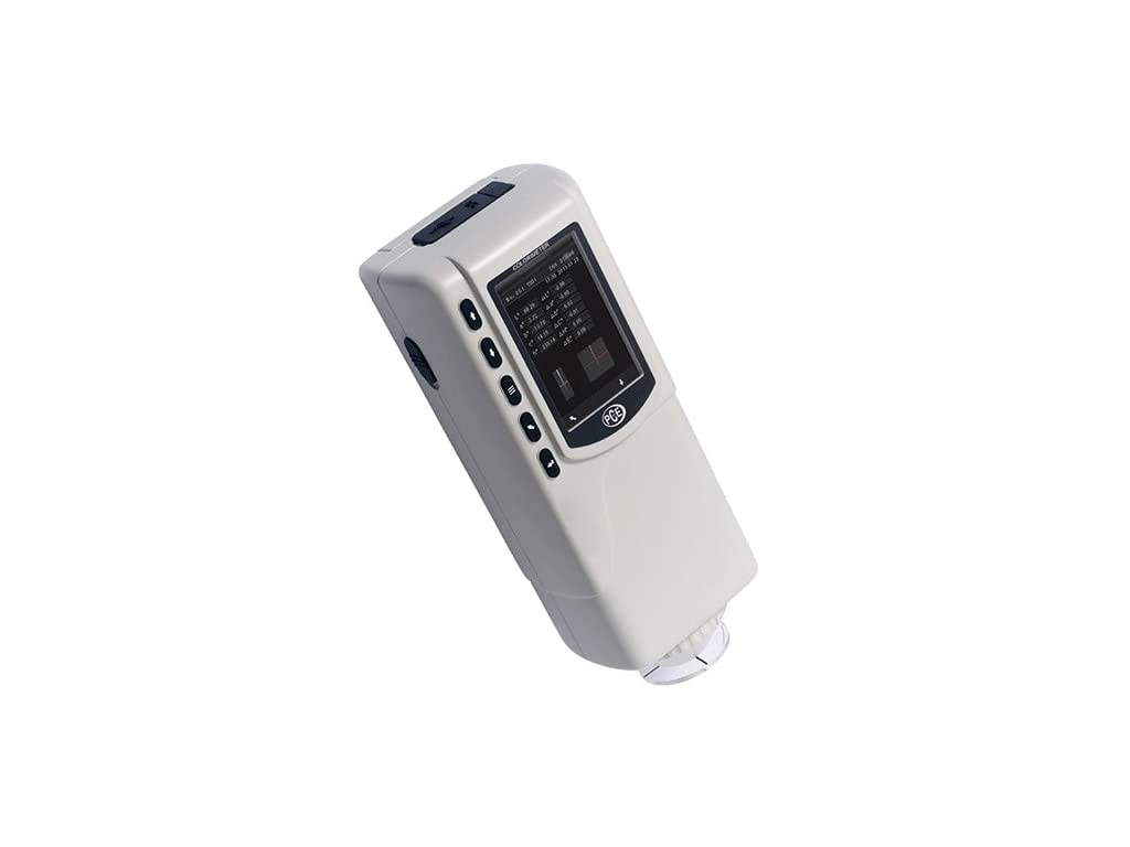PCE Instruments PCE-CSM 1 Colorimeter, for Color Quality Control, Measures Color Differences in Lab, RGB, and Hex formats, with LED Display, PC Software, and Rechargeable Battery