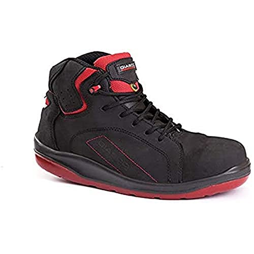 Giasco Schnürstiefel Gym S3, Größe 44, 1 Stück, schwarz / rot, 73N37C44 Cover