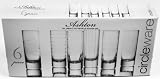 Circleware Ashton Six Piece 2 Oz Handcut Shooter Set Shot Glass Set