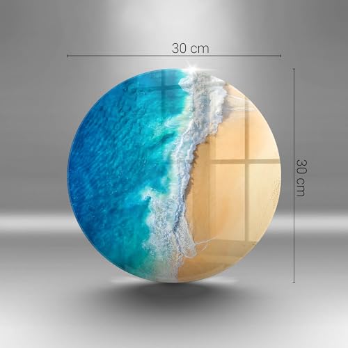 Planche à Découper Induction Wallfluent 30cm - Protection Plaque Plage et Mer - 4