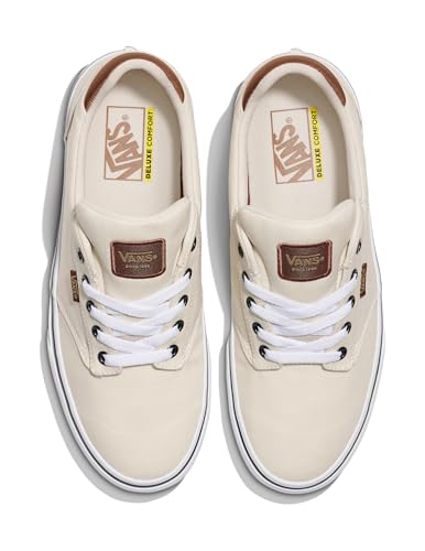 Vans Vans Men's Atwood Deluxe Shoe - Low-Top Fashion Sneakers for Work & Casual Wear. Deluxe Woven Turtledove. 11
