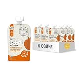 Serenity Kids 6+ Months Dairy-Free Smoothie Baby Food | USDA Organic | Grass Fed Collagen Protein |