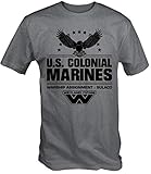 colonialismo e imperialismo El diseño muestra un águila de EE. UU. Con el texto Asignación de buque de guerra de los marines coloniales de EE. UU .: Sulaco Weyland Yutani en el idioma inglés