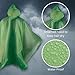 Emergency Zone Emergency Green Poncho, Emergency Rain Gear, Weather Protection. Disposable. 1 Pack