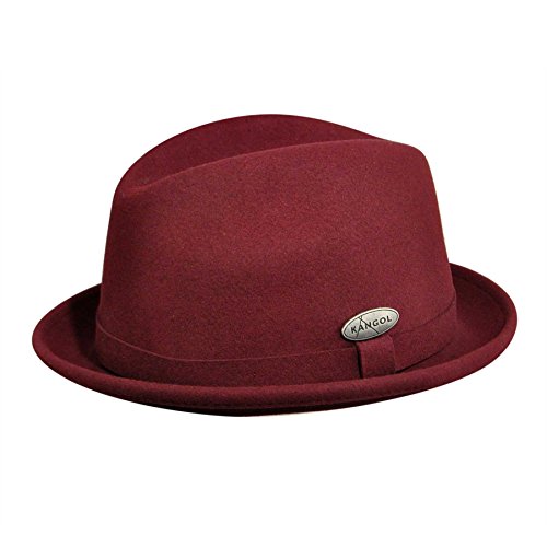 Kangol Men's LiteFelt Player, A Stylish Upturned Brim Fedora