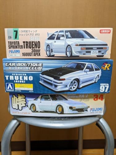 Fujimi Aoshima 86 RX-7 124 maquette plastique sans défaut d'ajustement pour passionnés JDM