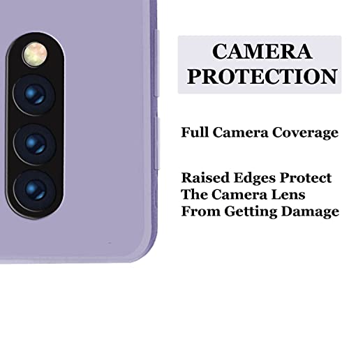 Image of A rtistque Back Cover Case for OnePlus 7 Pro with Camera Protection | Shockproof TPU | Stylish Protective Design | Slim Fit | Ultra Matte | OnePlus 7 Pro Back Cover - Purple