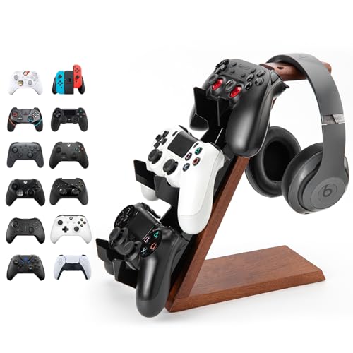 Controller Ständer Mit Kopfhörerhalter - Gaming Organizer