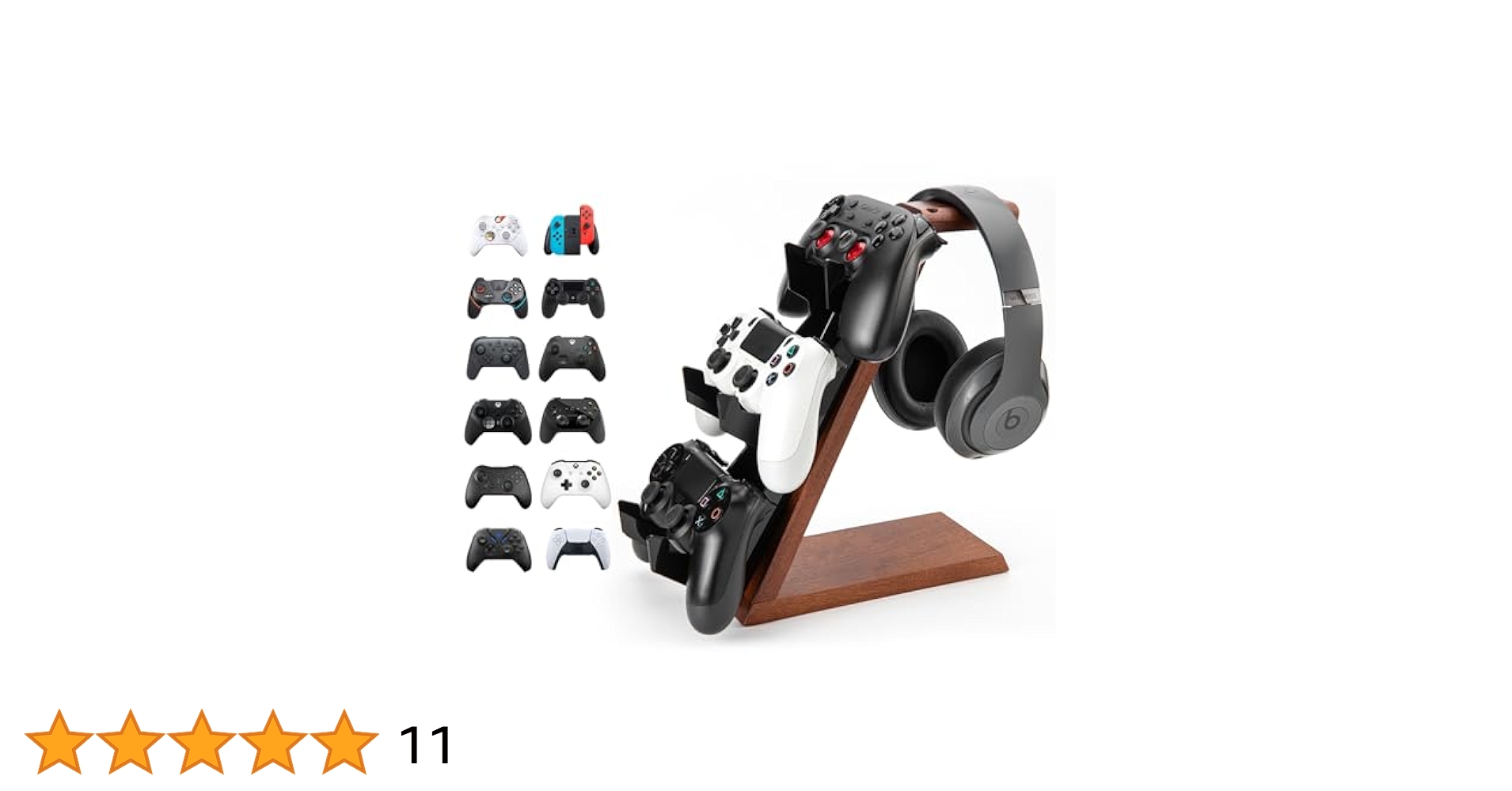 Amazon.co.jp: HEWYIOS 3段木製コントローラースタンド PS4 PS5