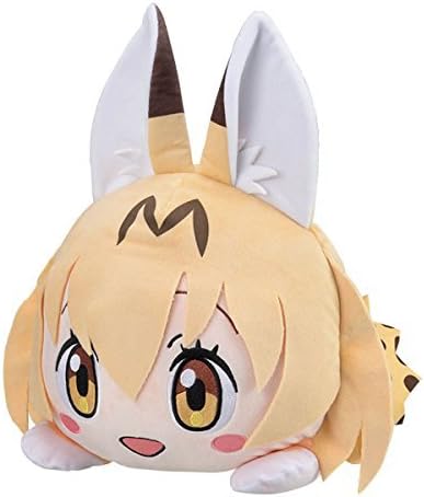 Sega Kemono Friends: Serval Mega Jumbo Nesoberi Stuffed Plush, 15.7"