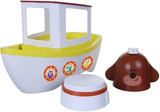 Hey Duggee Lightshow River Boat Underwater Light Show Bath Toy Boat, Floats, Projects Lights Under Water, Squirrel Club, CBeebies, Age 3 Years Plus