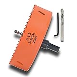 VIKITON 5 inch Hole Saw with Arbor for Metal Wood and Plastic, 127mm Bi-Metal Hole Cutter for Differ