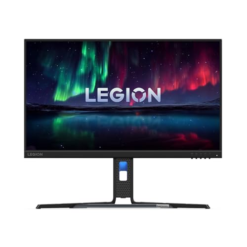Image of Lenovo Legion R24e - Gaming Monitor - 23.8 inch Flat FHD - 180 Hz - 1ms Response - AMD FreeSync - HDRDecode, HDMI 2.1, DP 1.4, Audio - Lift /Tilt /Pivot /Swivel Stand - Raven Black