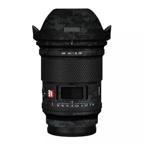Protection objectif Viltrox AF 16mm F1.8 au design exclusif Mamba vert