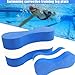 BEAHING Pull Buoy Foam Floating Kickboard Pool Swimming Safety Training Aid for Kids Adults, foam pull buoy, STANDARD, Blue