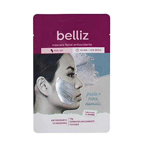 Máscara Facial Antioxidante com Prata, Belliz