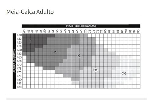 Meia Calça Selene Opaca Fio 40 9650.001 550-Preto G