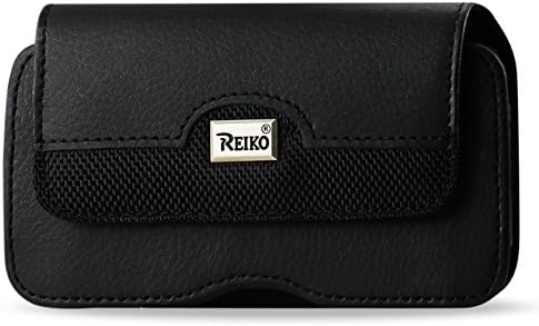 Reiko Horizontal Rugged Pouch With Magnetic Closure & Belt - View #3