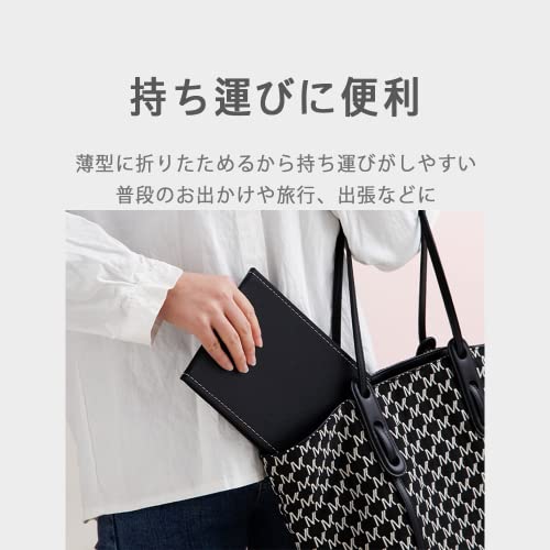 AZNABLE 卓上ミラー 折りたたみ 大きい 手鏡 鏡 卓上 大きめ
