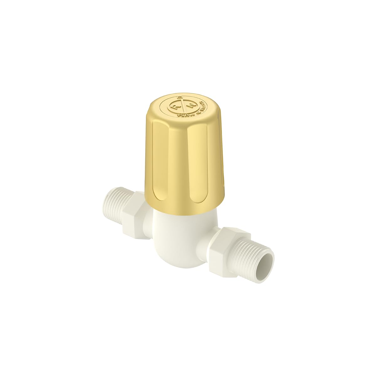 RN PTMT Superior Plastic Faucet Stop Cock M 15mm(1/2") Water Tap Saffron Collection RNSAF06A39 - Ivory, Gold | 15mm(1/2") Cartridge (B0CRR3CG89) Amazon Price History, Amazon Price Tracker
