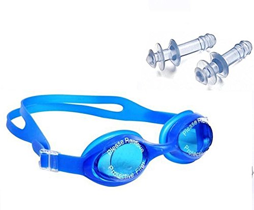 SpotsFitt Legend Mirrored No Leaking Anti Fog UV Protection Triathlon Swim Goggles with Ear Plug for Men Women and Kids (Multicolour) (B07DYBCKWP) Amazon Price History, Amazon Price Tracker