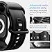 Spigen for Apple Watch Series 11/10 46mm Band with Case, Vault Pro Protective TPU Cover with Strap - Matte Black