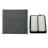17220-RBJ-000 Front Engine Air Filter and 80291-T5R-A01 Cabin Air Filter Set Fit For 2010-2014