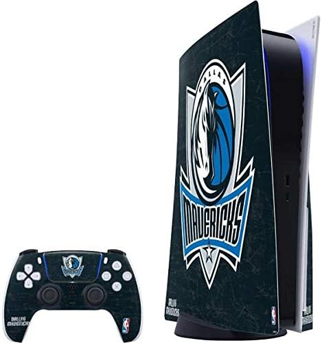 Skinit Decal Gaming Skin Compatible with PS5 Bundle - Officially Licensed NBA Dallas Mavericks Canvas Design