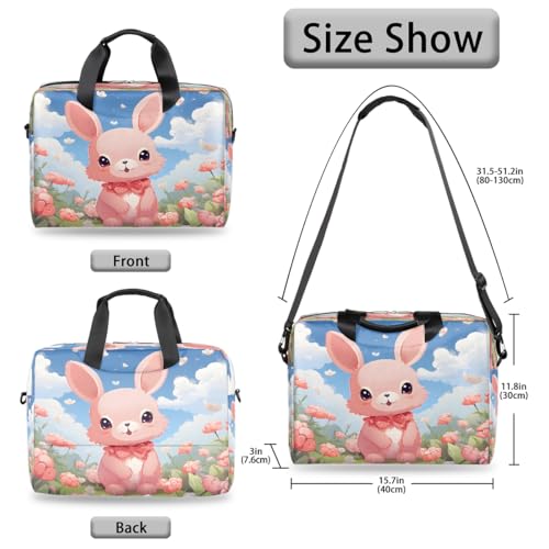 Bolso para portátil 16 pulgadas slim con correa y asa miniatura 5