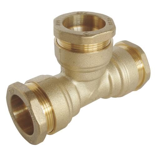 SOMATHERM FOR YOU 848-20S Tea PE20 Equal Brass T-Piece D20 PE Pipe-Mount Technology a Way to Ensure The Correct Installation of The Connection - Image 2
