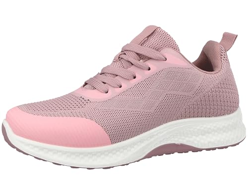 Baskets athlétiques en maille respirante femme chaussures de sport