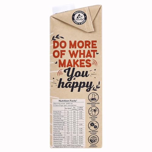 Image of Urban Platter OatWOW Classic Oat Beverage, 1 Litre (Pack of 1, Plant-Based, Milk Alternative, Creamy, Lactose-Free)