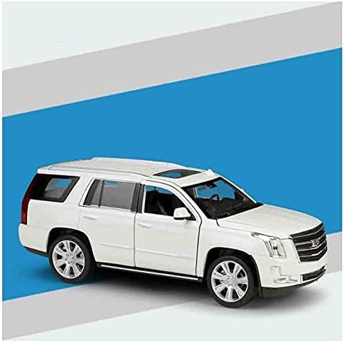 ZHANGL Cadillac Escalade Die-cast Pull Back Car 1/24 Alloy Children's Toy Door Hood And Refined Interior Collection Suitable For Boys Girls And Adults