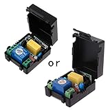 ❤ Voltaje de funcionamiento: CC 12 V, Frecuencia de trabajo: 433 MHz.