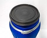 Farbe: blau AGROHIT Weithalsfass 58/60/120/130 l Sauerkrautfas Regen Fass Gepäcktonne Camping (120L)