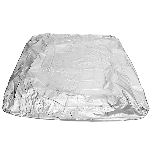 Housse de mobilier de jardin imperméable bâche protection extérieur table chaise 160x160x80 - 2