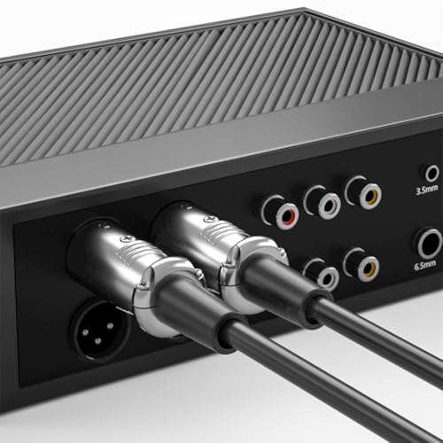 Câble audio mâle sans interférence pour un son studio net