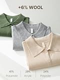 EVALESS Womens Lightweight Cardigan Sweaters Fall Teacher Outfits Oatmeal M