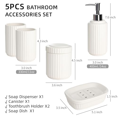 accesorios para baño de ceramica marca ANTIS'S HOME (2)