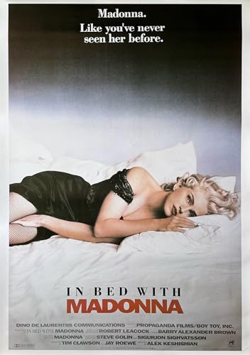 Affiche In Bed With Madonna 1991 poster mural géant salon chambre 61x86
