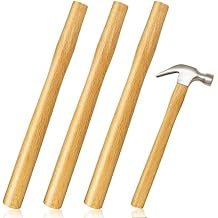 Taiyin 3 Pack Sledge Hammer Handle Replacement, 12.7 Inch Small Sledge Hammer Handle Replacement Wooden Wood Tool for Round Head Octagonal
