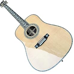 Super Deluxe Toute la guitare acoustique en bois massif TOUTES REAL ACOUSTIQUE GUITAR ELECTRIQUE MAINE ELECTRIQUE… - Les Beatles, Paul McCartney, John Lennon, RIngo Starr, George Harrison