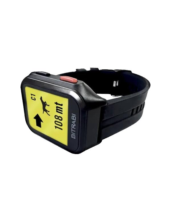 Hunter Watch Orologio GPS per Cani da Caccia, Display LCD a Colori, Monitoraggio Battiti e Movimento, Resistente per Ogni Clima, Batteria a Lunga Durata