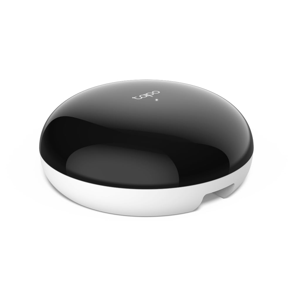 Tapo TP-Link Smart IR & IoT Hub, télécommande Infrarouge Tout-en-Un, certifié matière, compatibilité supérieure, contrôle de localisation, contrôle Hors Ligne, Commande vocale, sirène intégrée (Tapo