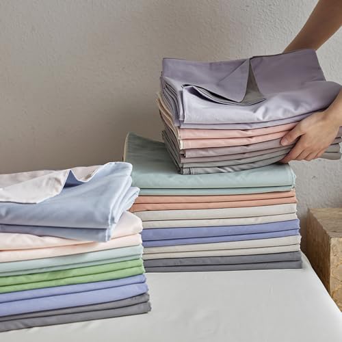 Housse de couette parure microfibre brossée thermorégulatrice et infroissable - 7