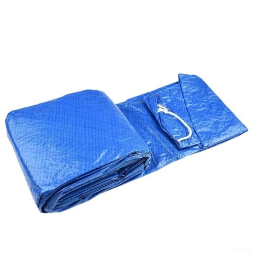 Copertura per uso esterno con diametro di 305 cm o 366 cm, impermeabile e resistente alle intemperie, realizzata in tessuto in fibra di plastica resistente agli strappi per proteggere da sporco e