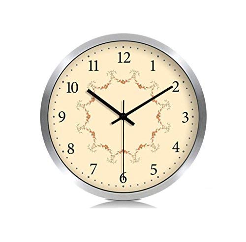 ZHAS Soggiorno Orologio da Parete Silenzioso, Studio Camera da Letto Soggiorno Salone Caffetteria Negozio di tè Centro Commerciale Negozio di Abbigliamento Negozio di antiquariato Orologio d